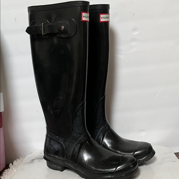 Hunter Shoes - Hunter Black Women's Winter & Rain Boots